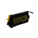Estuche Portatodo Triple FC Barcelona Malla
