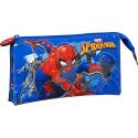 Estuche Portatodo Triple Spiderman Great Power