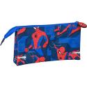 Estuche Portatodo Triple Spiderman Great Power