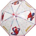 Paraguas Perletti Transparente Spiderman Jump