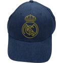 Gorra Real Madrid Azul Denim Adulto