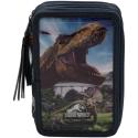 Plumier Doble Jurassic World Blue