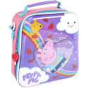 Bolsa Portaalimentos Con Correa Bandolera Peppa Pig Confetti