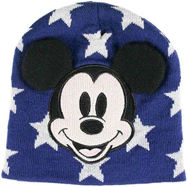 Gorro Mickey Mouse Azul con Estrellas Niño