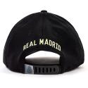 Gorra Real Madrid Negra y Amarillo Adulto