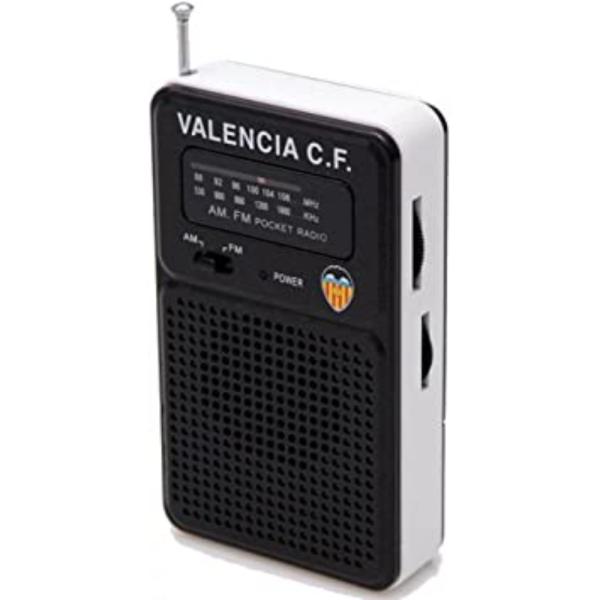 Radio Portátil Valencia CF Negro