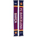 Bufanda FC Barcelona Rayas Horizontales Barca Reversible