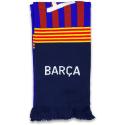 Bufanda FC Barcelona Rayas Horizontales Barca Reversible