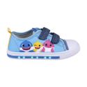 Zapatillas Con Luces Baby Shark Niño Azules