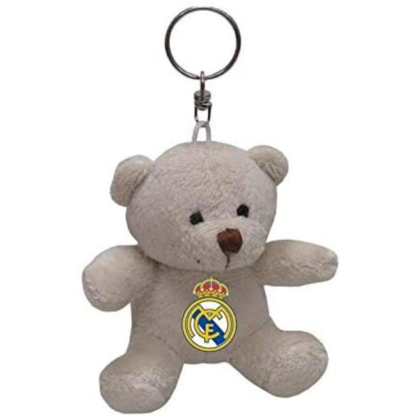 Llavero Real Madrid con forma de oso