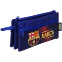 Estuche Portatodo Triple Fc Barcelona Barca