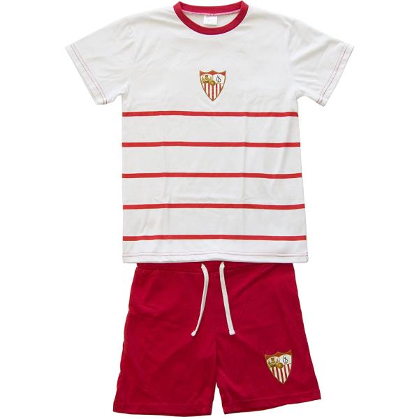 Pijama Verano Sevilla Fc Rayas Niño
