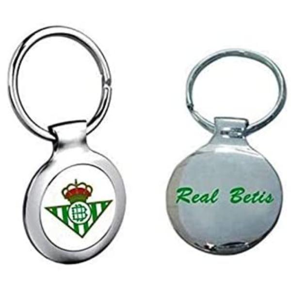 Llavero de metal Real Betis