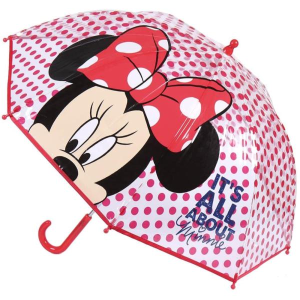 Paraguas Transparente Minnie Mouse It´S All About