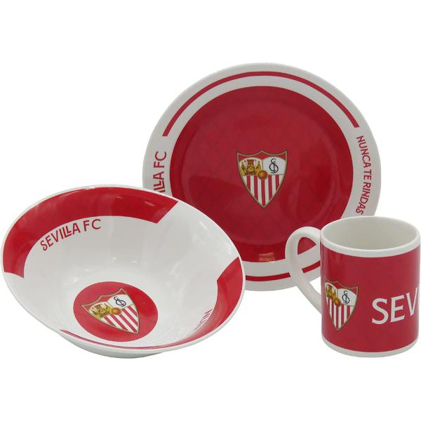 Set de menaje de cerámica Sevilla Futbol Club