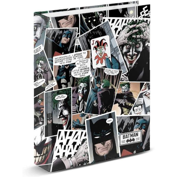 Carpeta De 4 Anillas Joker Comic A4