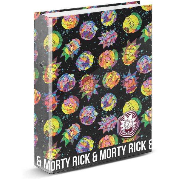 Carpeta De 4 Anillas Rick&Morty Pyscho A4