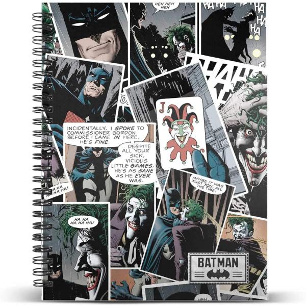 Cuaderno Joker Comic A5 Con Hojas Cuadriculadas