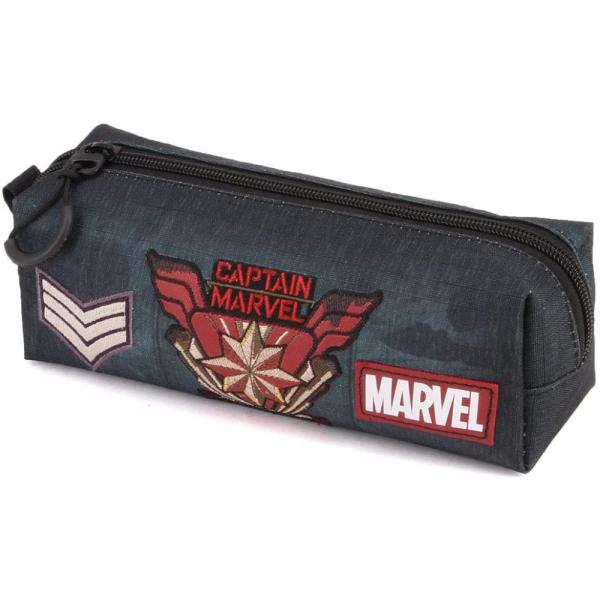 Portatodo Captain Marvel con forma rectangular