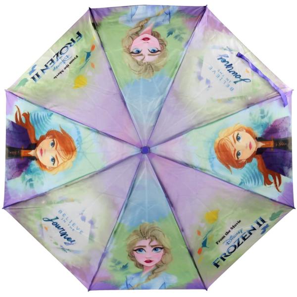 Paraguas Plegable Perletti Frozen 2 Lila