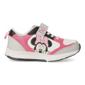 Zapatillas Deportivas Minnie Mouse Gris y Rosa Niña