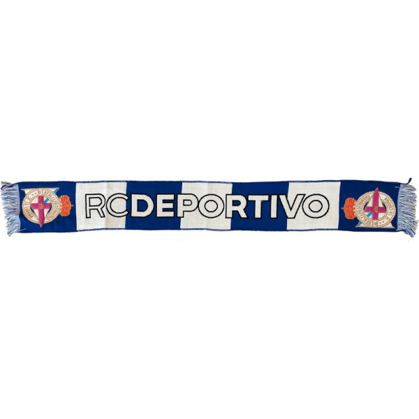 Bufanda Deportivo de La Coruña Rayas Verticales 130x20 CM