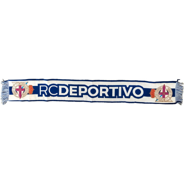 Bufanda Deportivo de La Coruña Raya Horizontal 130x20 CM