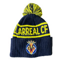 Gorro con Pompón Villarreal CF Azul Marino Niño