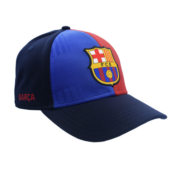 Gorra FC Barcelona Bicolor Azul y Burdeos Junior