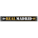Bufanda Real Madrid Negro Escudo