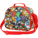 Bolsa Portaalimentos 3D con Correa Bandolera Harry Potter All Together Now