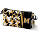 Estuche Portatodo Triple Mickey Mouse Yellow