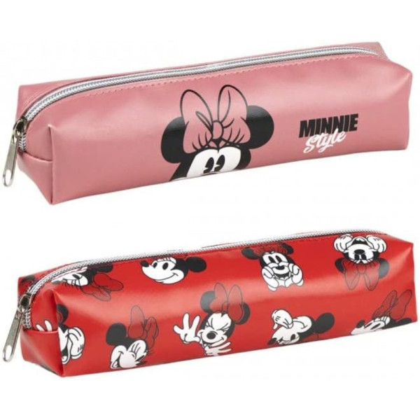 Set 2 Estuche Portatodo Minnie Mouse Polipiel