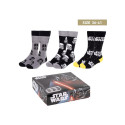 Pack 3 Calcetines en Caja Regalo Star Wars Mujer