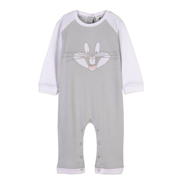 Pelele Looney Tunes Bugs Bunny Gris