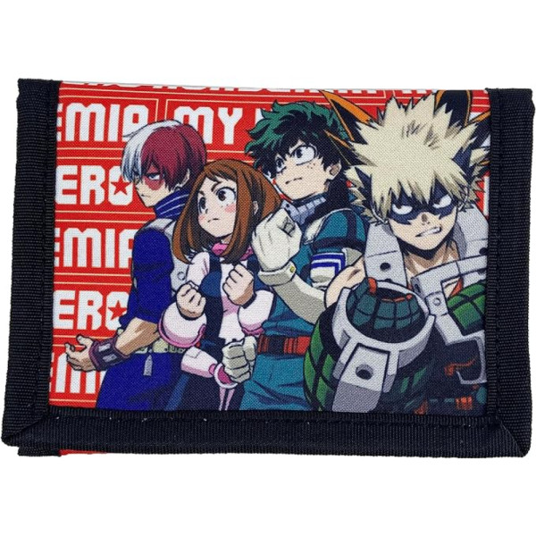 Cartera Billetera con Velcro My Hero Academia