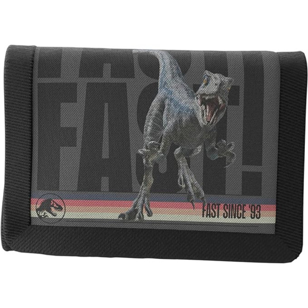 Cartera Billetera con Velcro Jurassic World Roar!
