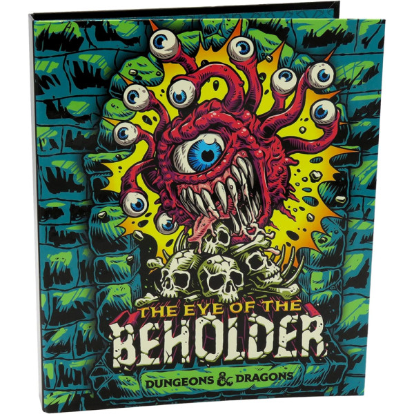 Carpeta de 4 Anillas Dungeons and Dragons Black Light A4