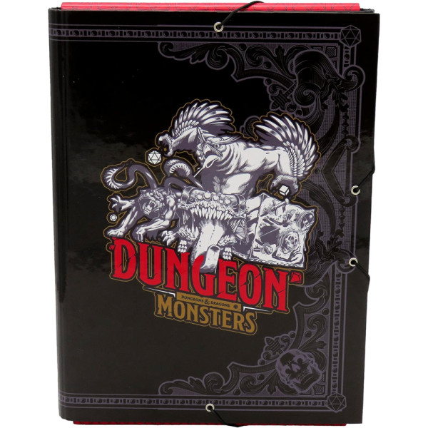 Carpeta de Solapas Dungeons and Dragons Monsters A4
