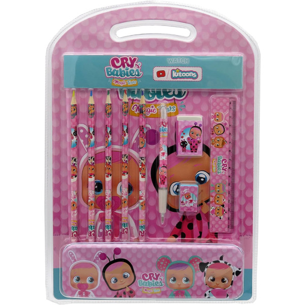 Set de Papelería Bebés Llorones 11 Piezas