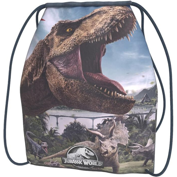Saco Gymsack Jurassic World Landscape