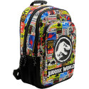 Mochila 2 Compartimentos Jurassic World Danger