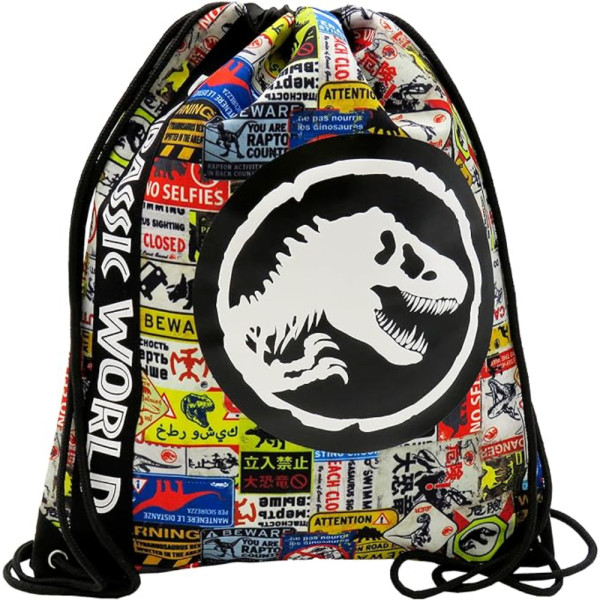 Saco Gymsack Jurassic World Danger