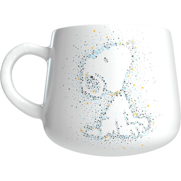 Taza Snoopy con Figurita 3D Constelación 320 ML