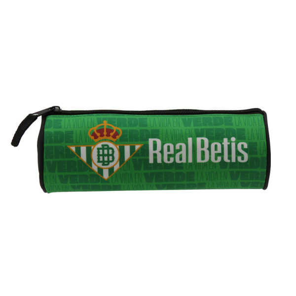 Estuche Portatodo Cilíndrico Real Betis Mi Vida en Verde