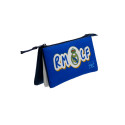 Estuche Portatodo Triple Real Madrid RMCF Azul