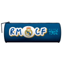 Estuche Portatodo Cilíndrico Real Madrid RMCF Azul