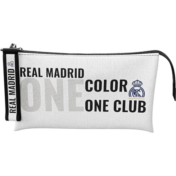 Estuche Portatodo Triple Real Madrid One Color One Club