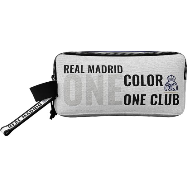 Estuche Portatodo Tres Cuerpos Real Madrid One Color One Club