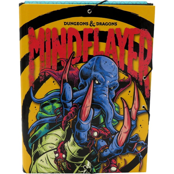 Carpeta de Solapas Dungeons and Dragons Black Light A4